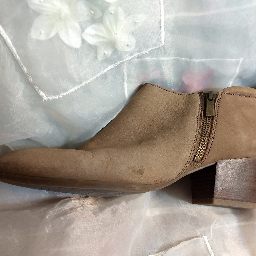Franco Sarto Tan Ankle Booties - Picture 11 of 11